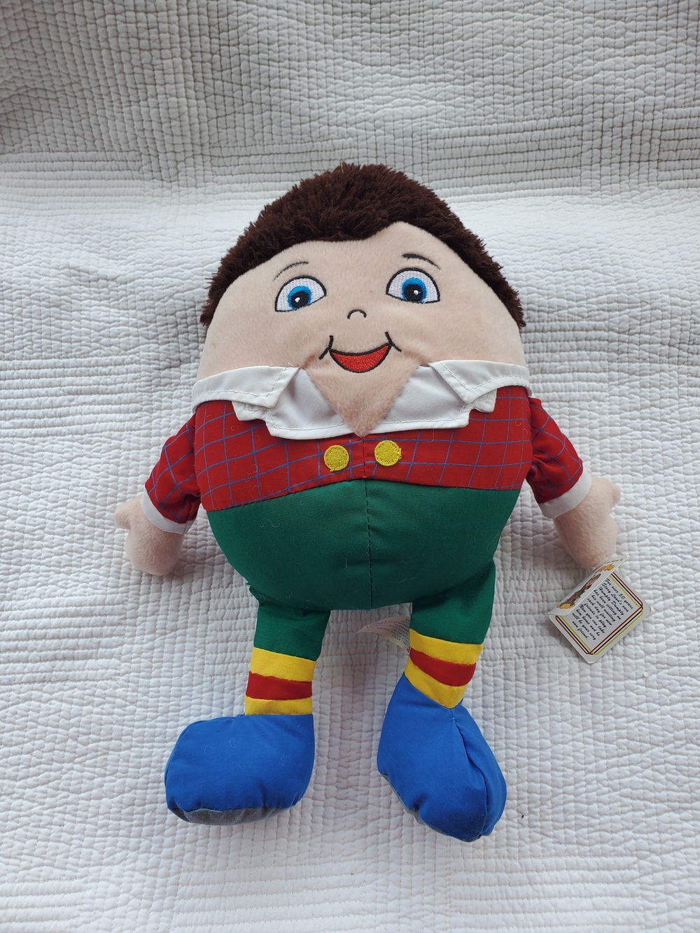 Vintage Plush Humpty Dumpty Character - Story Land Pals